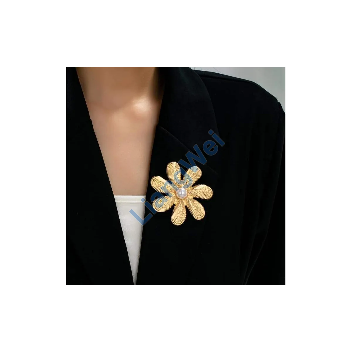 Floral Fashion Brooch 004