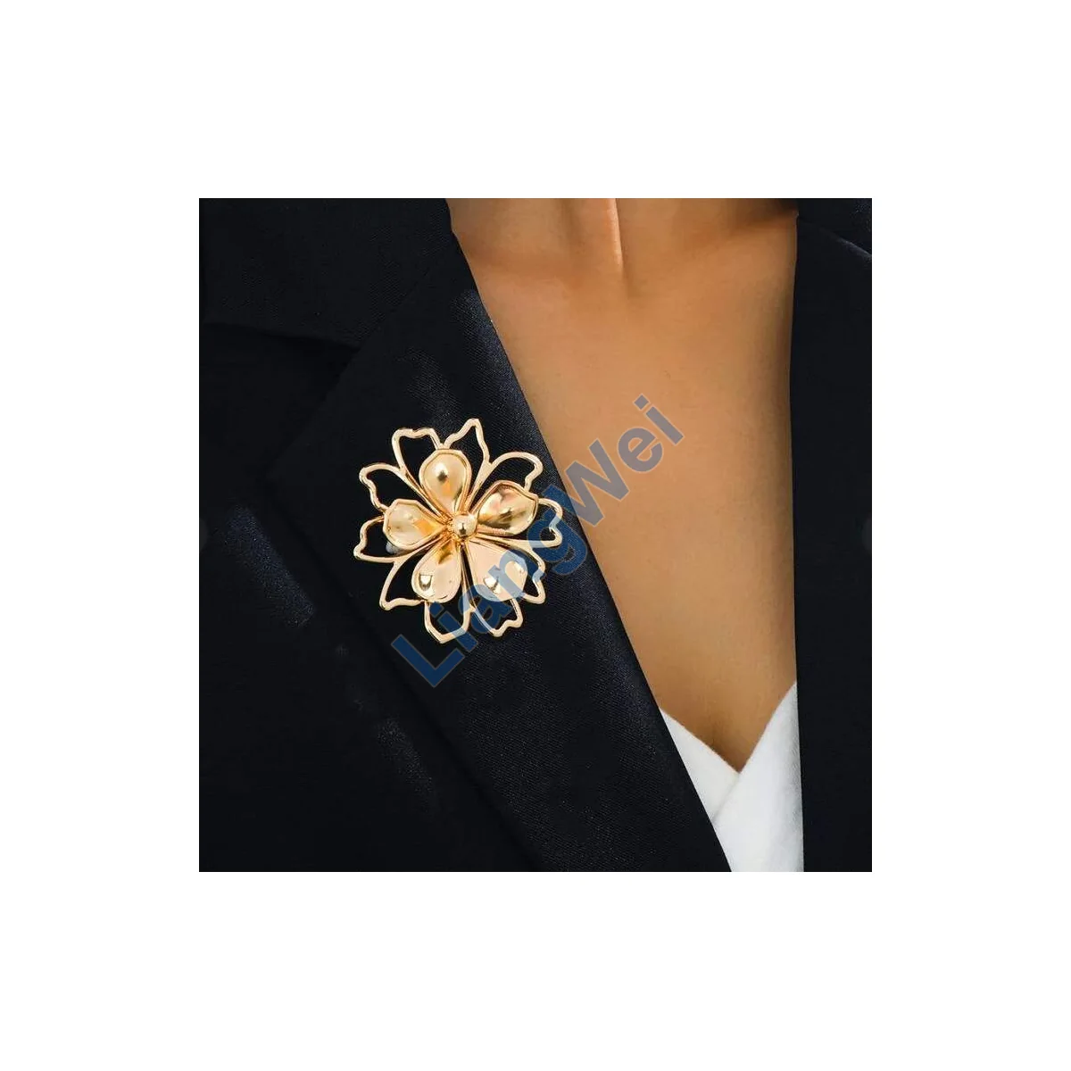 Floral Fashion Brooch 006