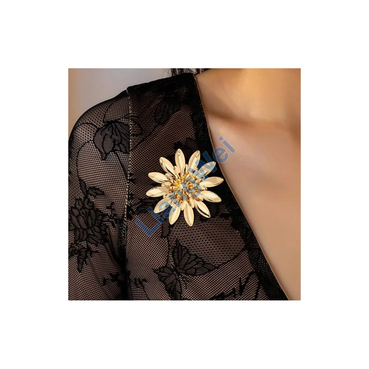 Floral Fashion Brooch 008