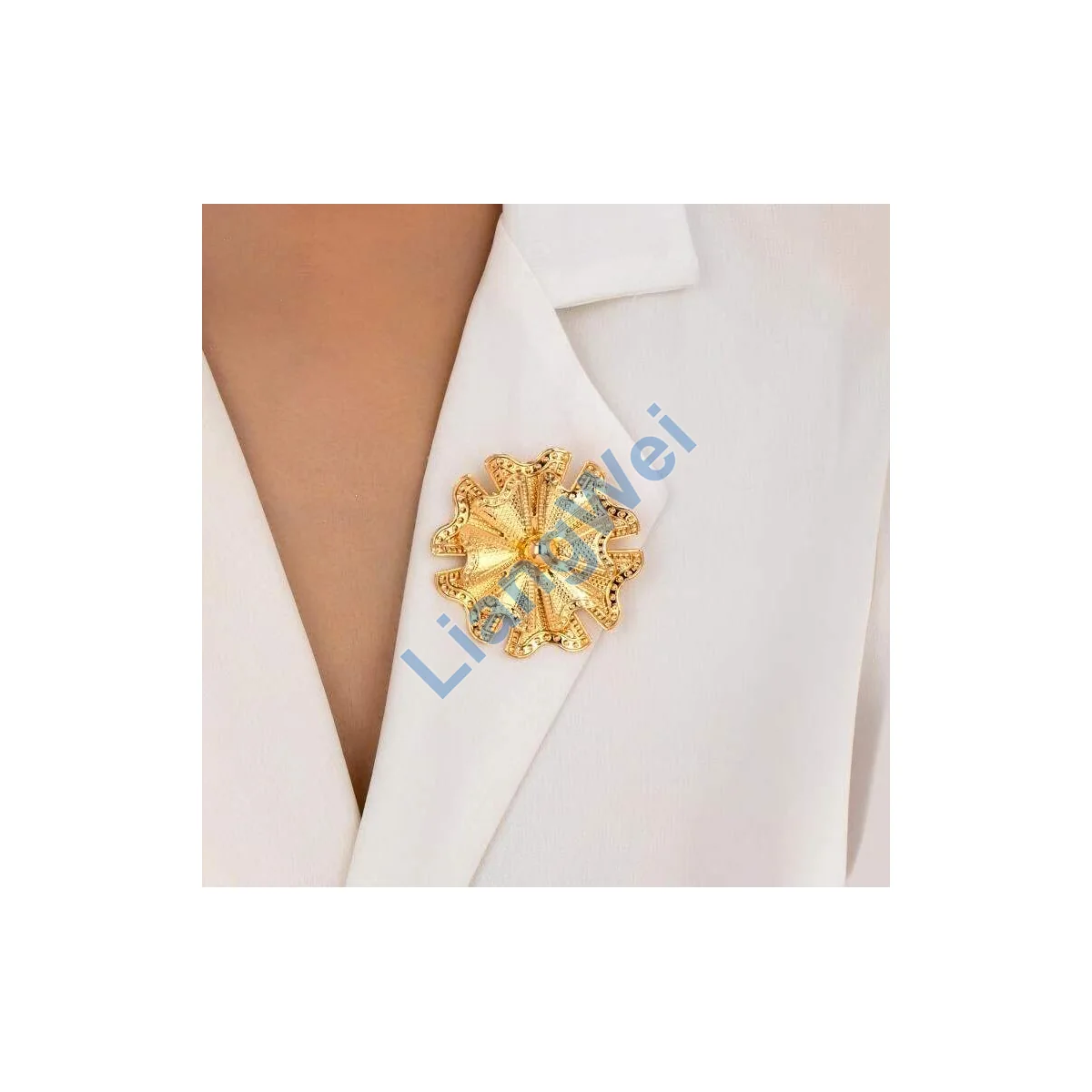 Floral Fashion Brooch 017