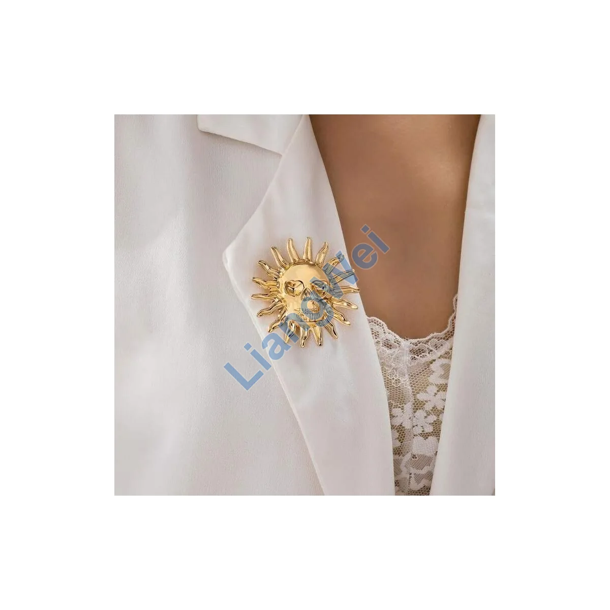Floral Fashion Brooch 019