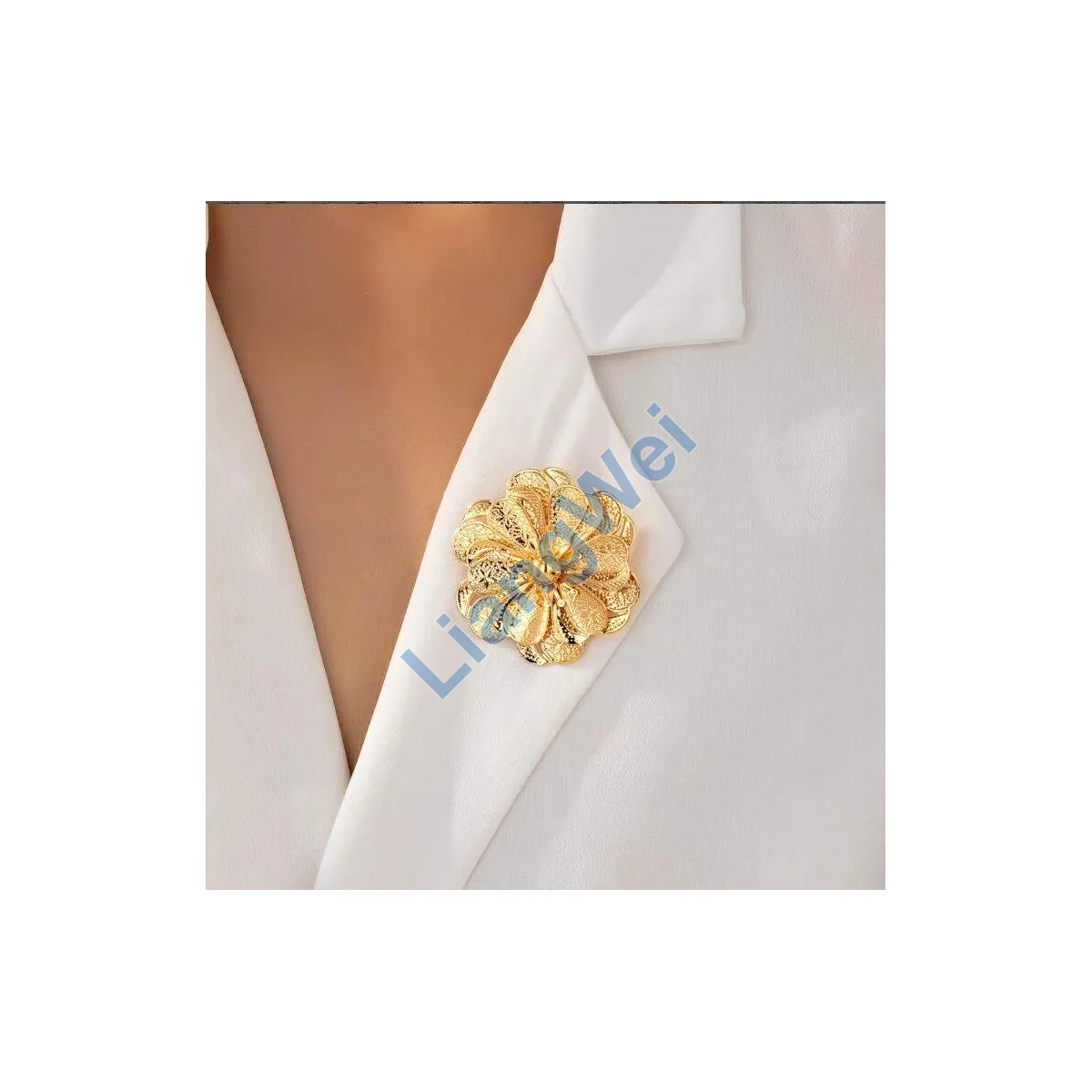 Floral Fashion Brooch 021