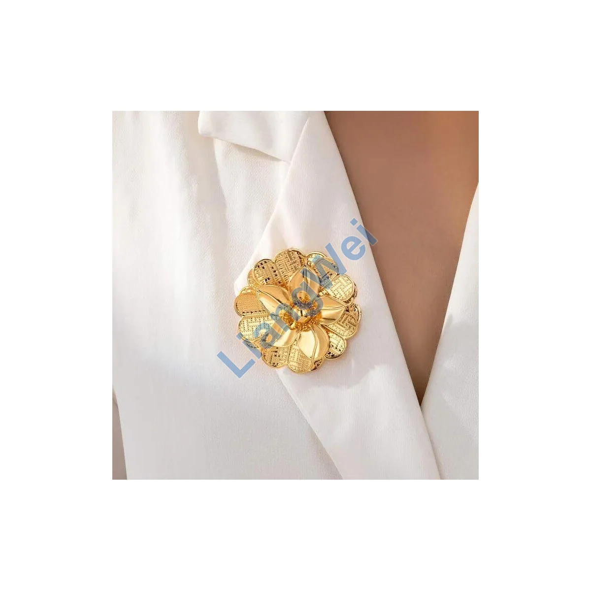Floral Fashion Brooch 022