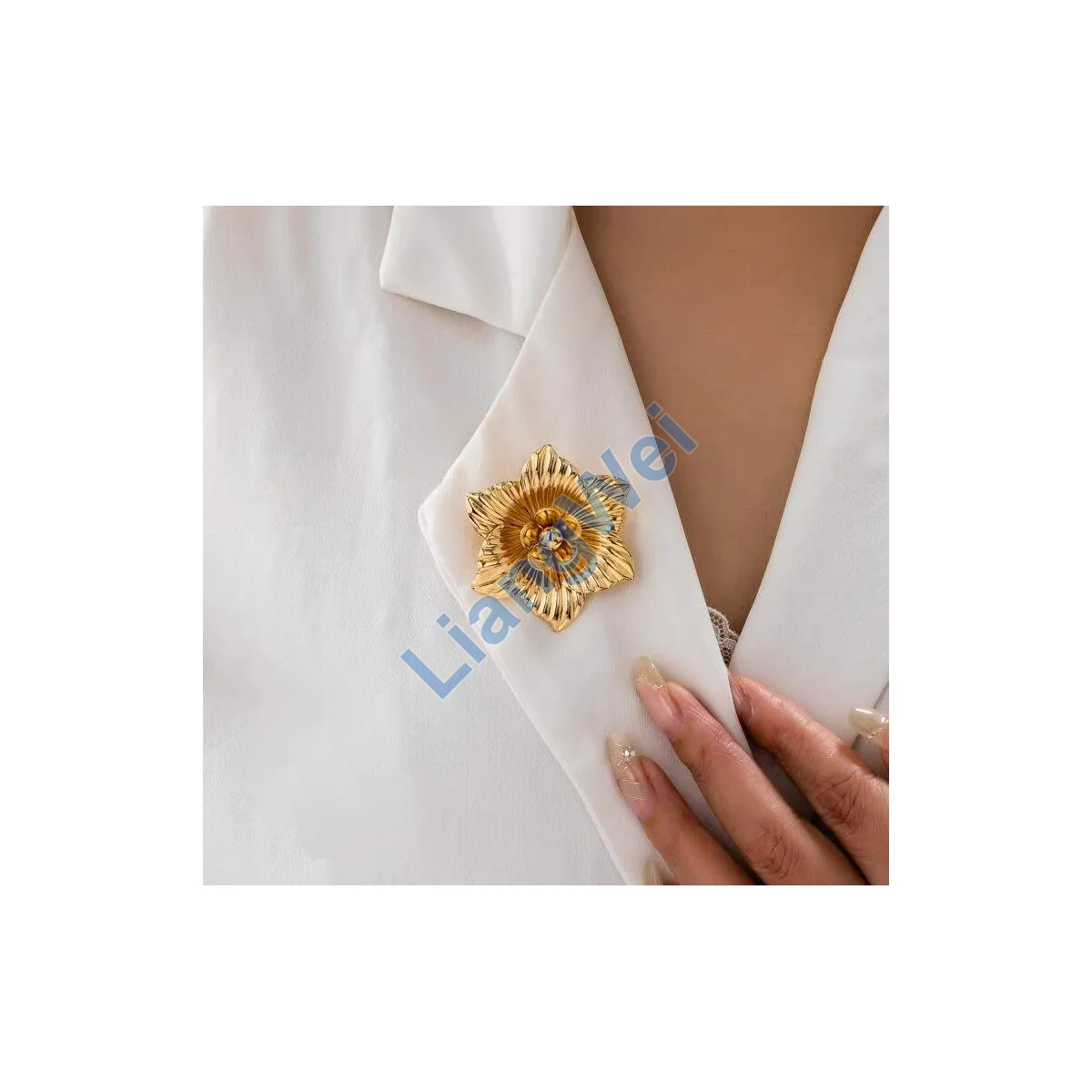 Floral Fashion Brooch 027