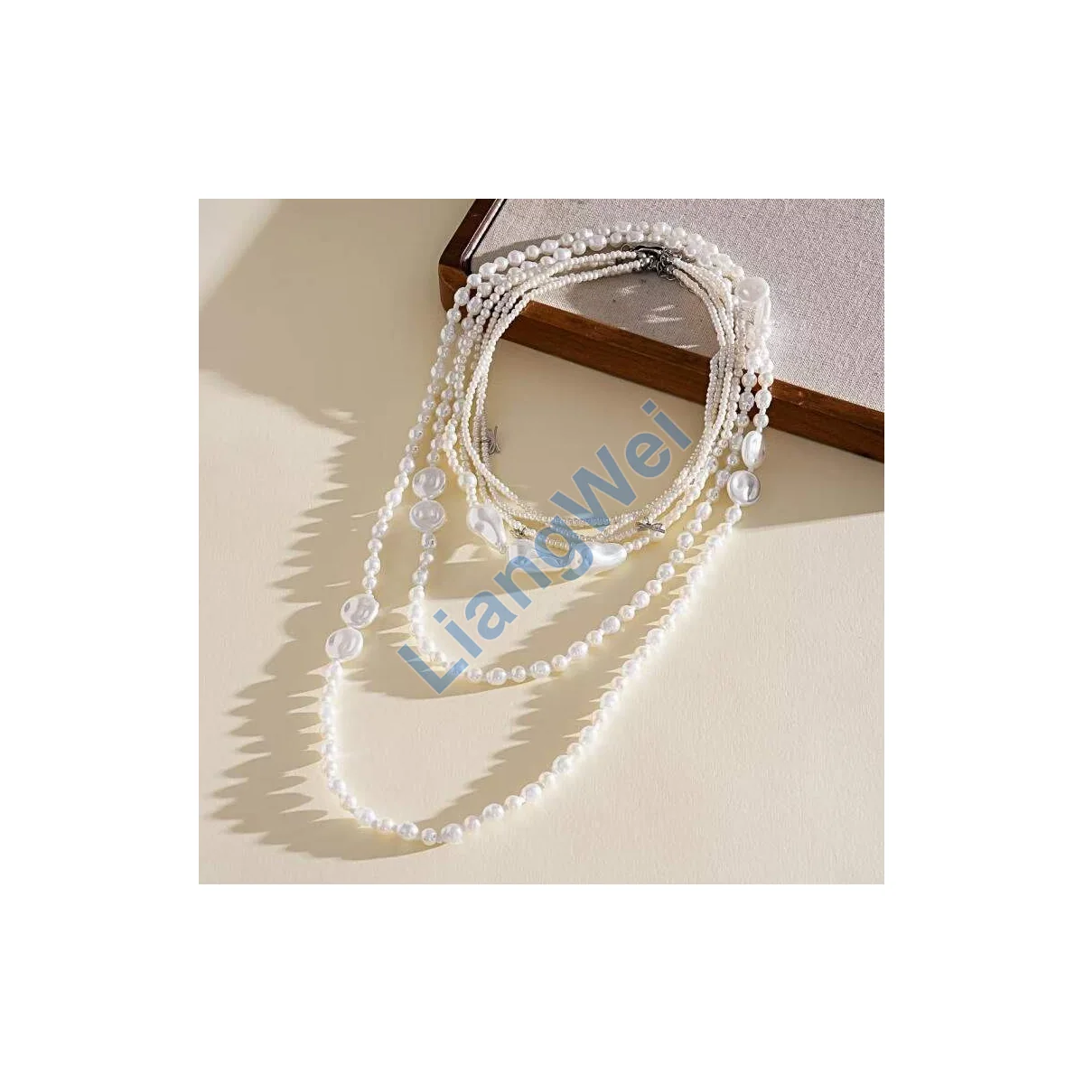 Layered Fashion Necklace 006