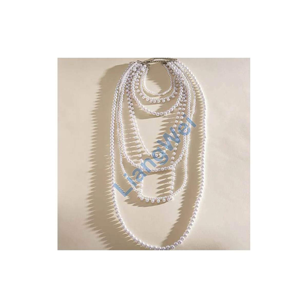 Layered Fashion Necklace 008