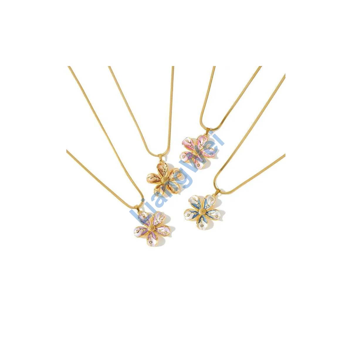 Layered Fashion Necklace 023