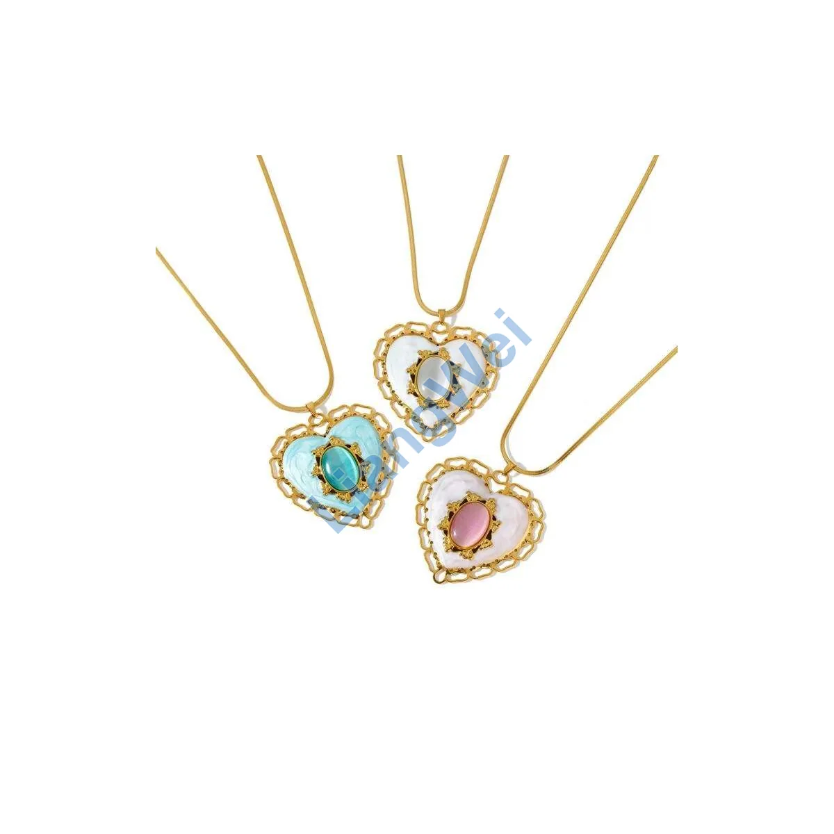Layered Fashion Necklace 024