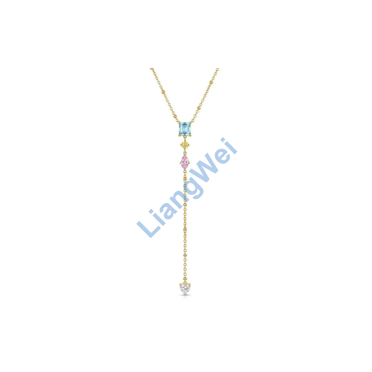 Layered Fashion Necklace 029