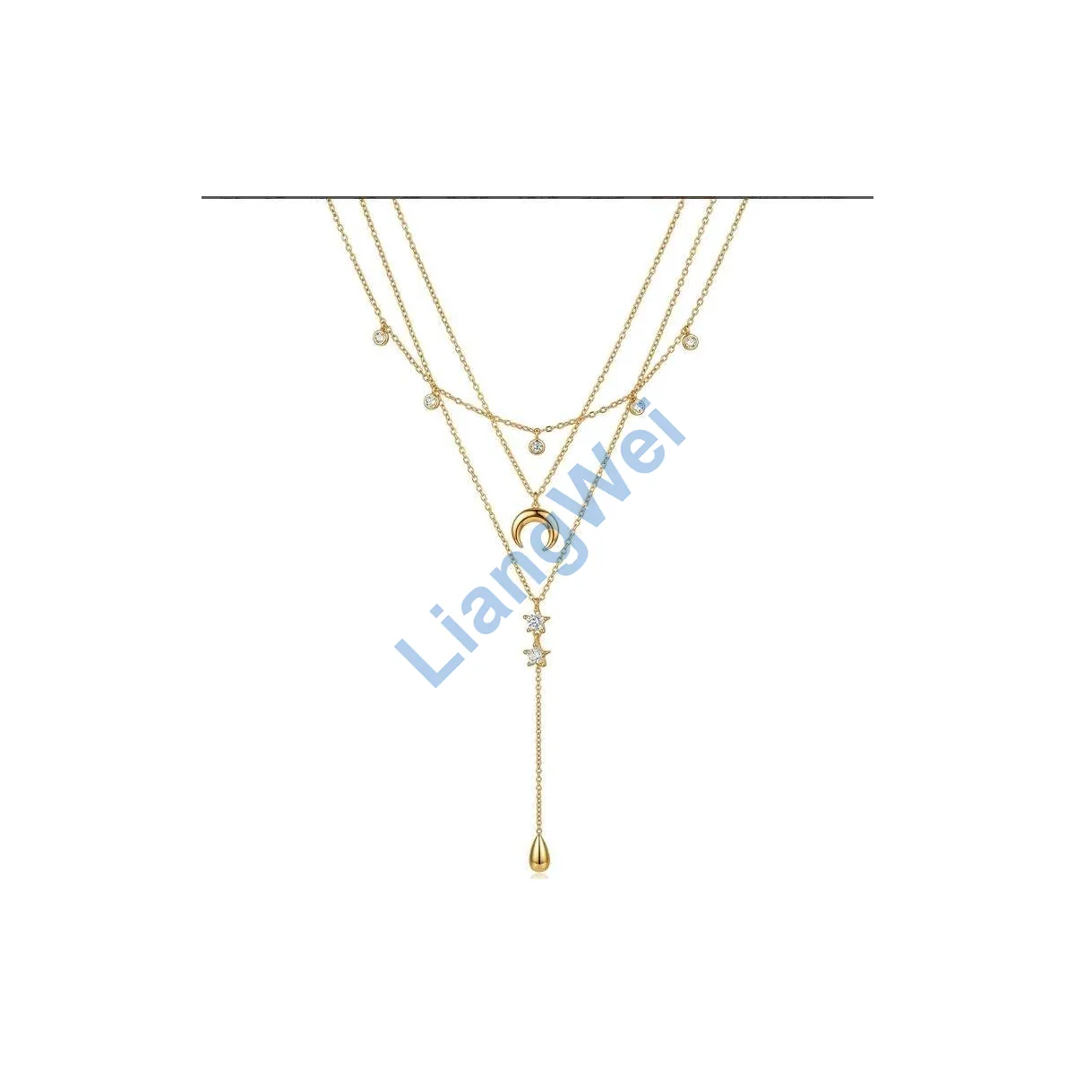 Layered Fashion Necklace 032