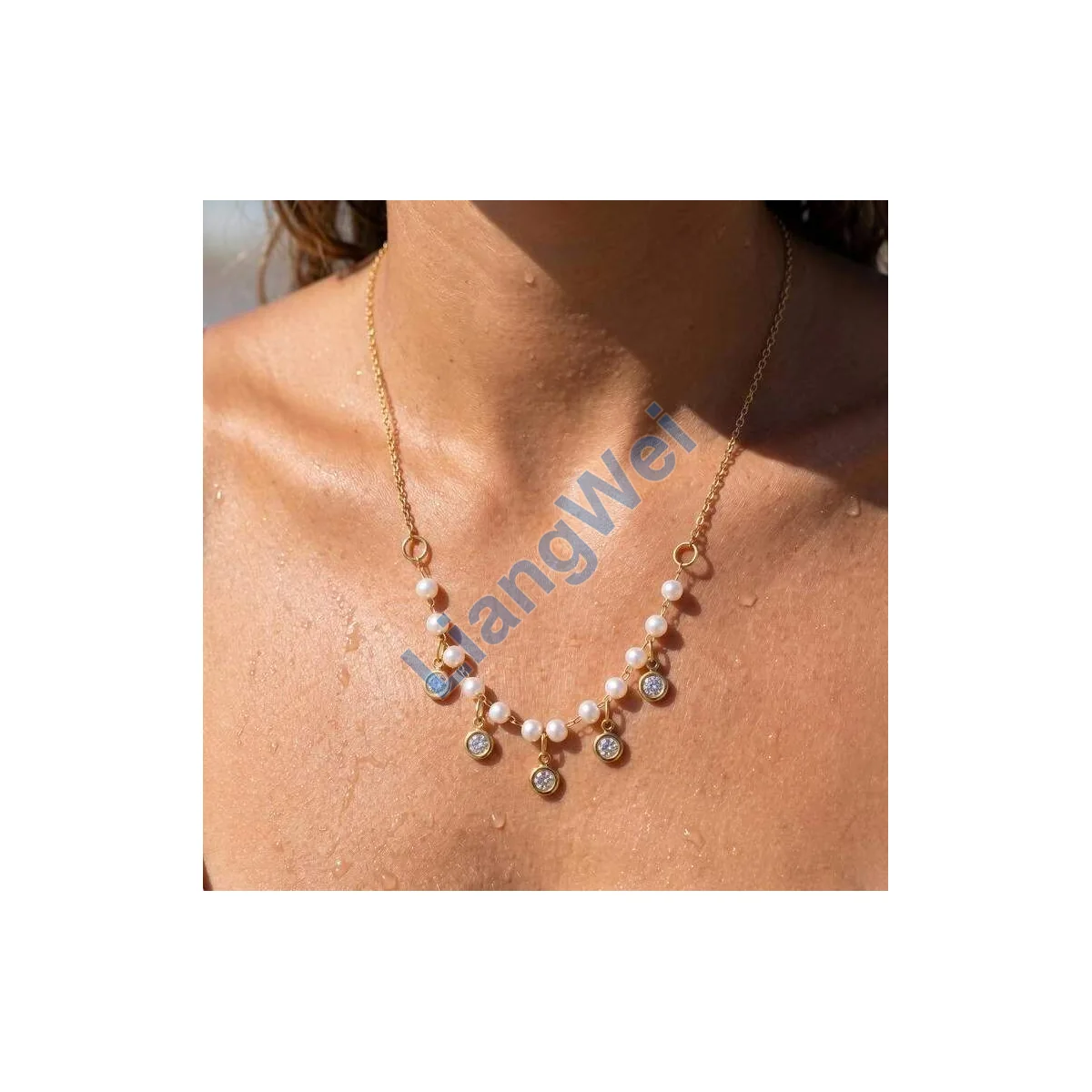 Layered Fashion Necklace 033