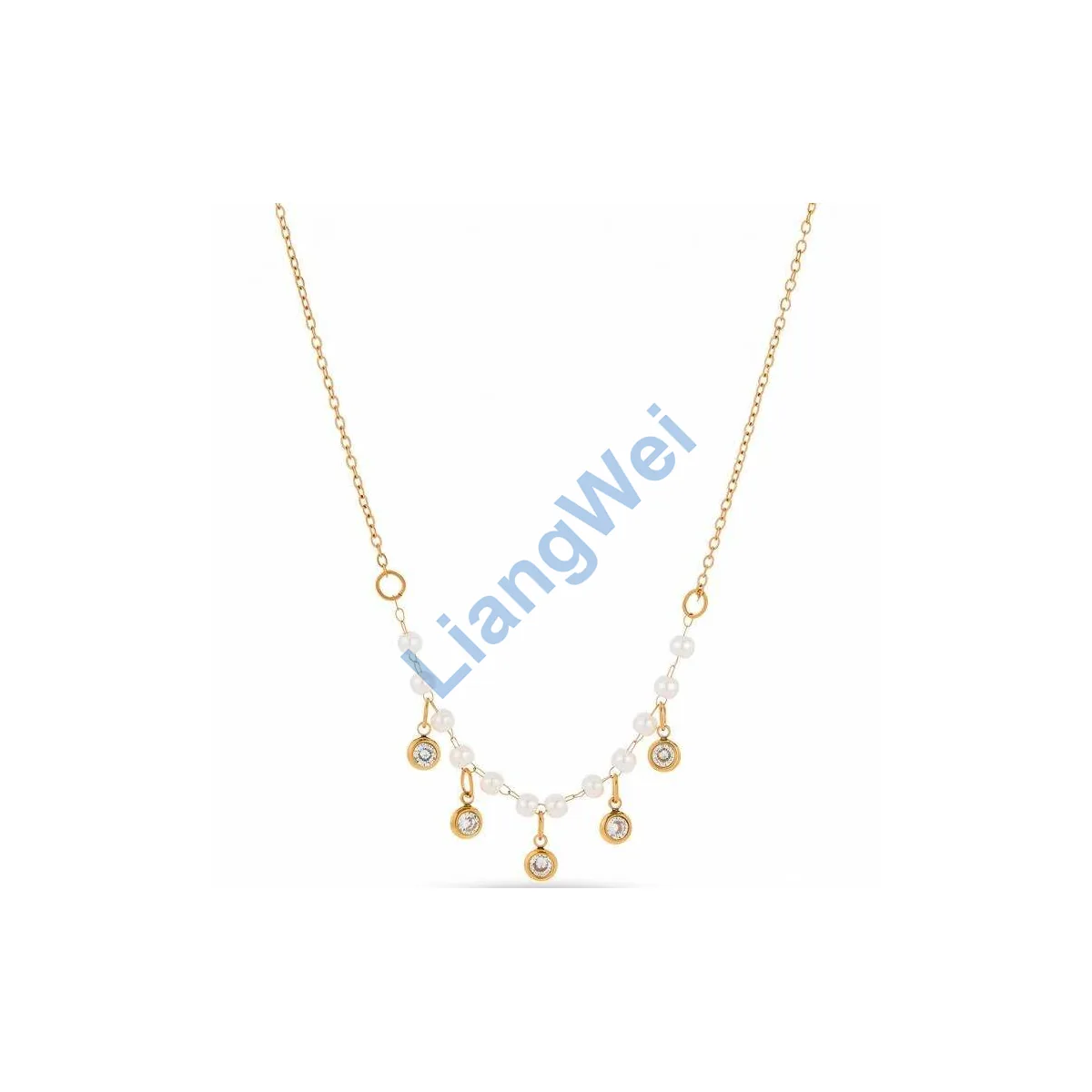 Layered Fashion Necklace 034