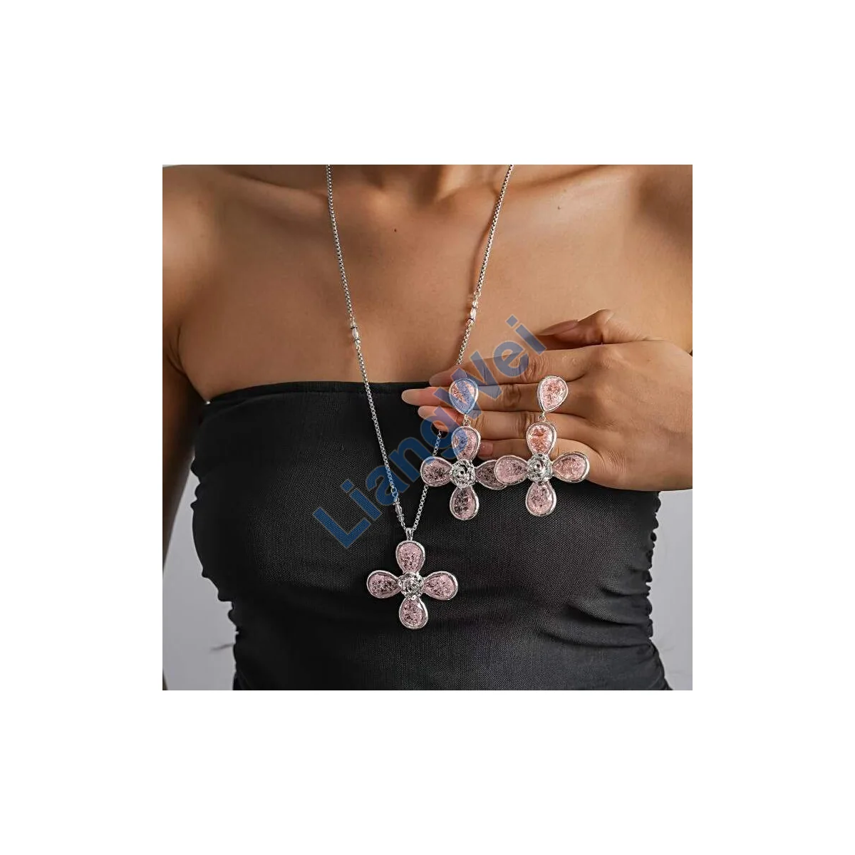 Layered Fashion Necklace 039