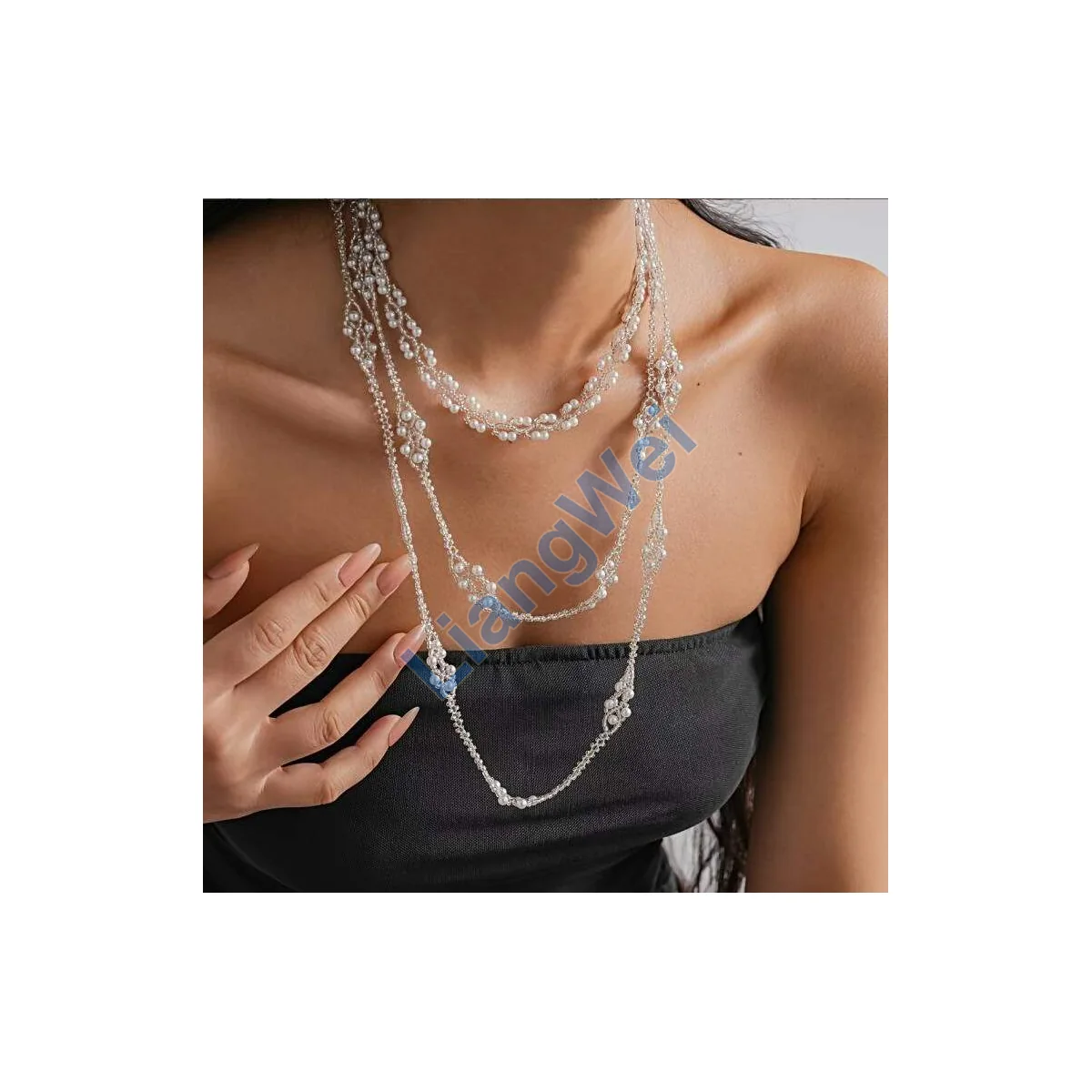 Layered Fashion Necklace 069