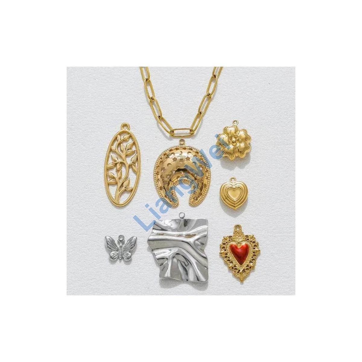 Layered Fashion Necklace 100