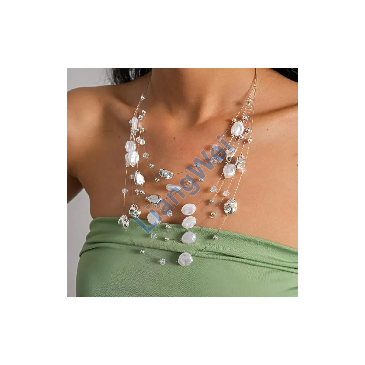 Layered Fashion Necklace 107