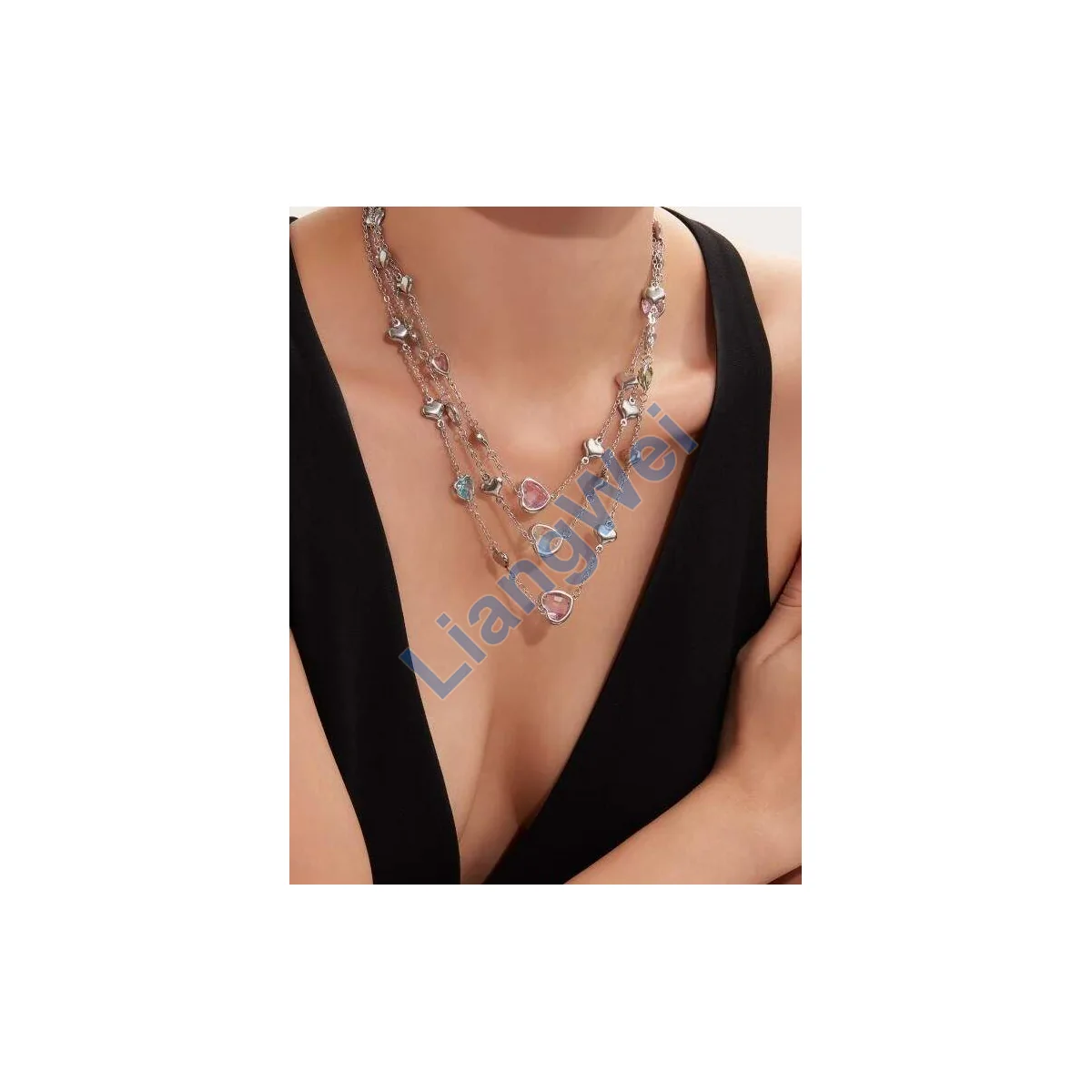 Layered Fashion Necklace 144