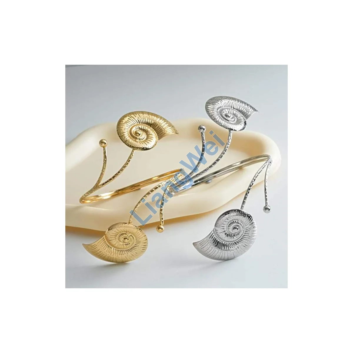 Sculptural Fashion Cuff 002