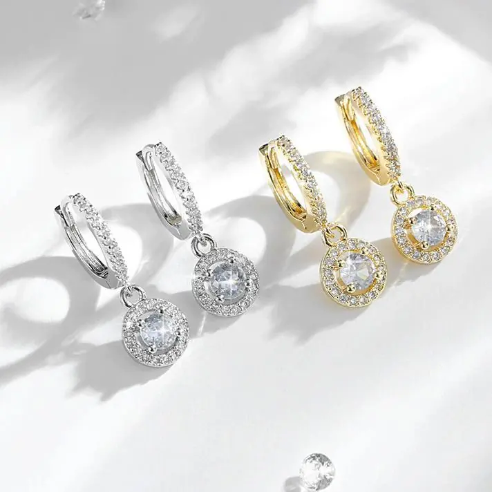 Fashion Zircon Earring Design 004