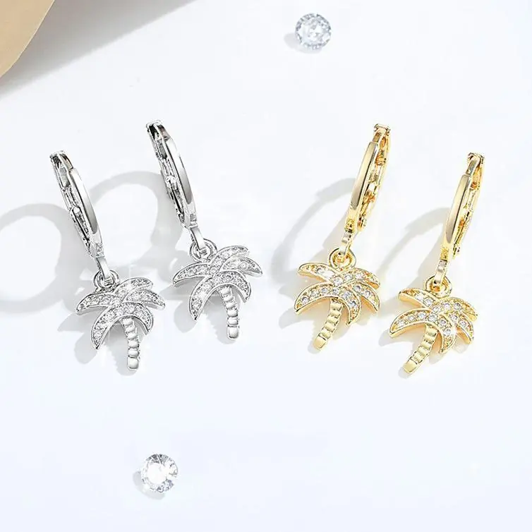 Fashion Zircon Earring Design 005