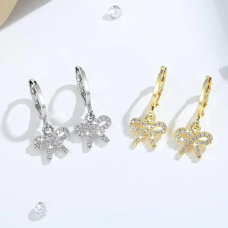 Fashion Zircon Earring Design 007