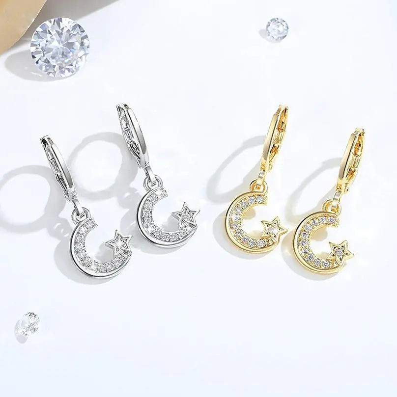 Fashion Zircon Earring Design 008