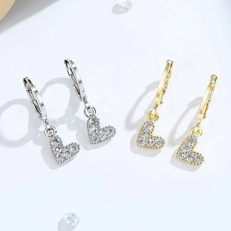 Fashion Zircon Earring Design 009