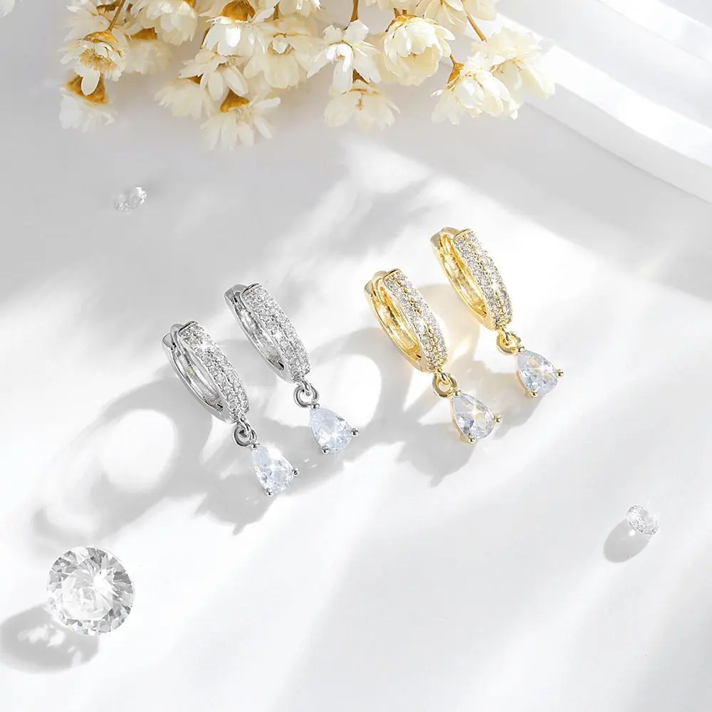 Fashion Zircon Earring Design 016