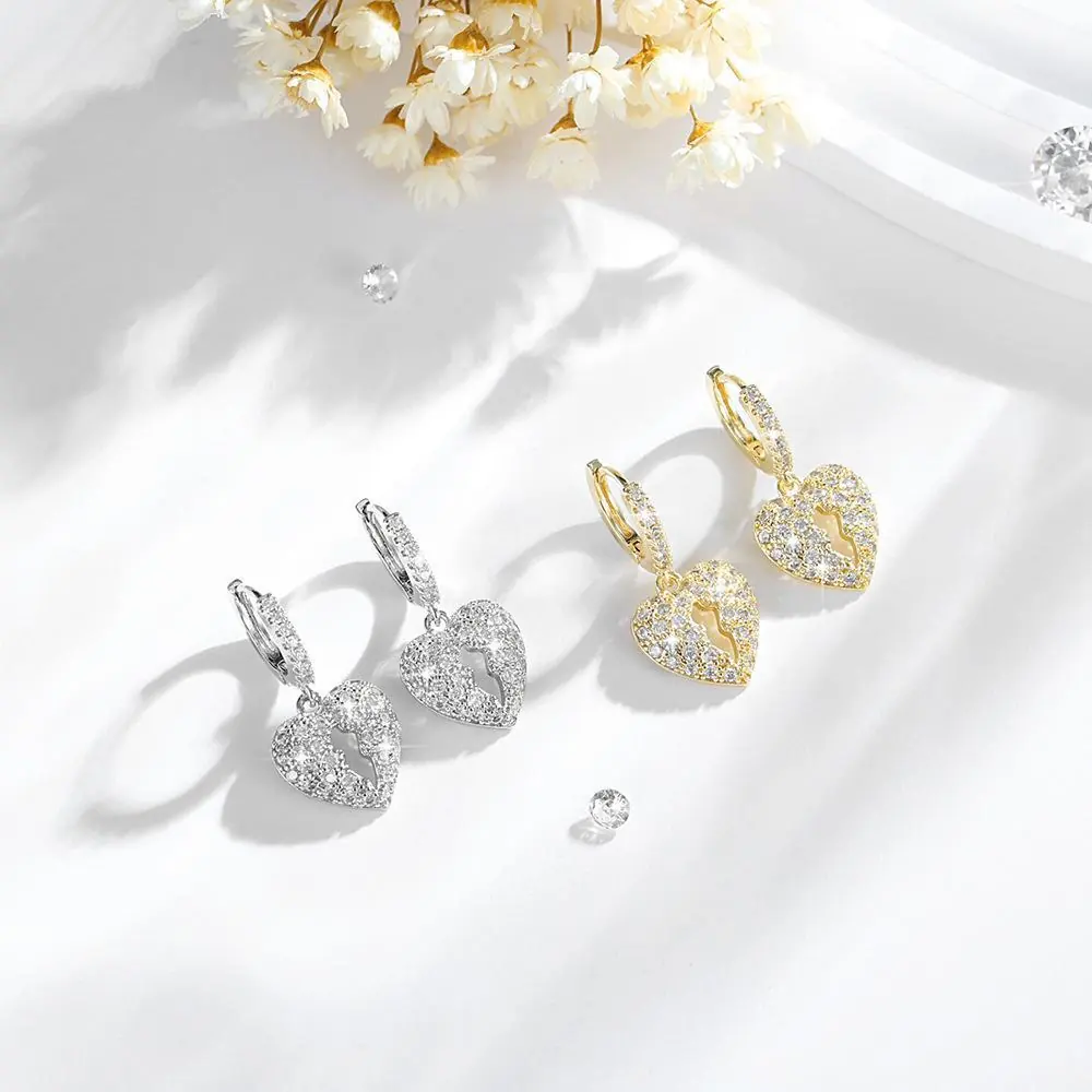 Fashion Zircon Earring Design 018