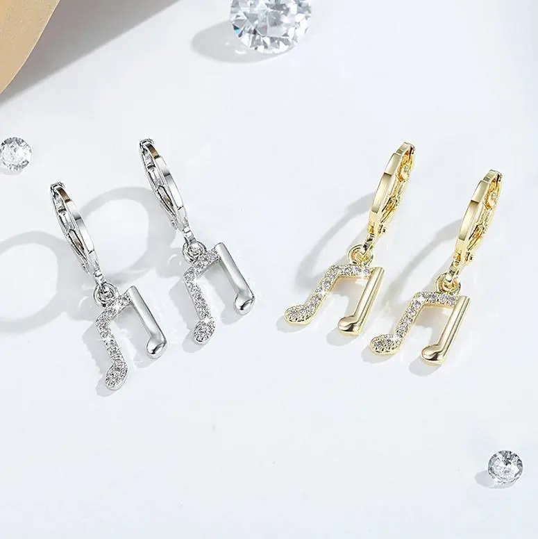 Fashion Zircon Earring Design 019