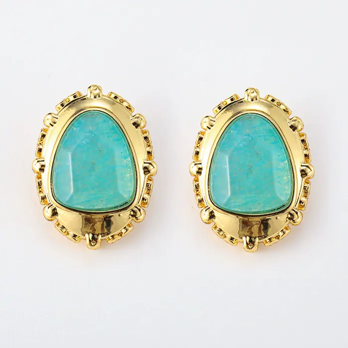 Western Turquoise Earring Design 001